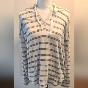 Market Spruce knit hooded sweater